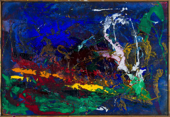 Gottfried Mairwöger, Ohne Titel, 1996, Öl auf Leinen, 75 x 110 cm - verfügbar