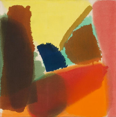 Gottfried Mairwöger, Ohne Titel, Öl auf Leinen, 90 x 90 cm - Sammlung STRABAG