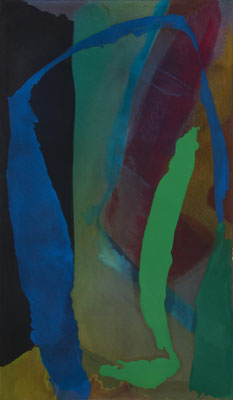 Gottfried Mairwöger, Ohne Titel, Öl auf Leinen, 1982 Murau, 229 x 133 cm - verfügbar