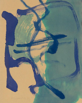 Gottfried Mairwöger, Ohne Titel, 1989, Aquarell auf Velourspapier, 41 x 33 cm - verfügbar