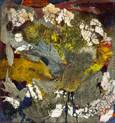 Gottfried Mairwöger, Ohne Titel, Öl auf Leinen, 47,5 x 45 cm - verfügbar