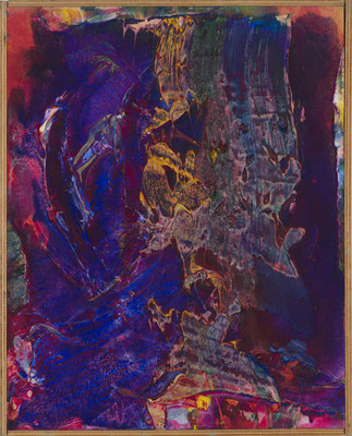 Gottfried Mairwöger, Sekundenbild, Öl auf Holz, 50 x 40 cm - verfügbar