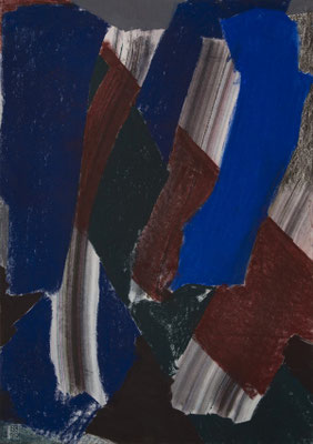 Gottfried Mairwöger, Ohne Titel, Pastellkreide auf Papier, 100 x 70 cm - verfügbar 