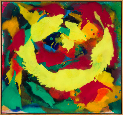 Gottfried Mairwöger, Ohne Titel, 2001, Öl auf Leinen, 99 x 109 cm - Privatsammlung