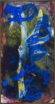 Gottfried Mairwöger, Ohne Titel, Öl auf Leinen, 155 x 81 cm - verfügbar