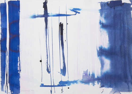 Gottfried Mairwöger, Ohne Titel, 1989, Aquarell auf Aquarellpapier, 50 x 70 cm - verfügbar