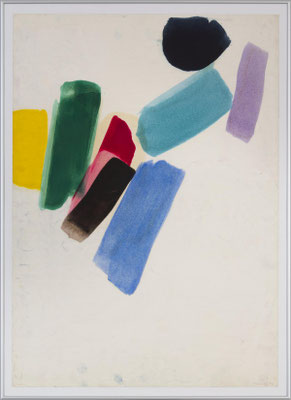 Gottfried Mairwöger, Moskau, 1978, Öl auf Papier, 88 x 62 cm - Privatsammlung