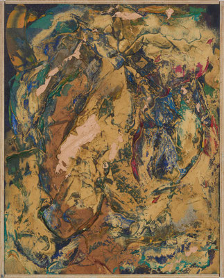 Gottfried Mairwöger, Sekundenbild, Öl auf Holz, 50 x 40 cm - verfügbar