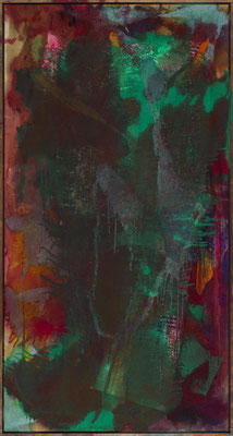Gottfried Mairwöger, Ohne Titel, 1994, Öl auf Leinen, 147 x 77 cm - verfügbar