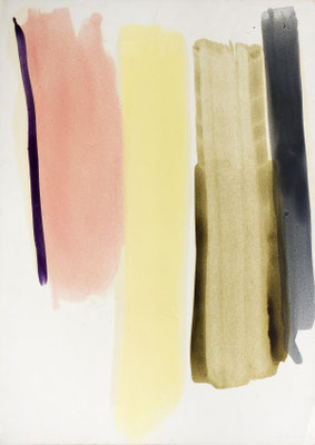 Gottfried Mairwöger, Hitch, 1979, Öl auf Papier, 88 x 62 cm - verfügbar