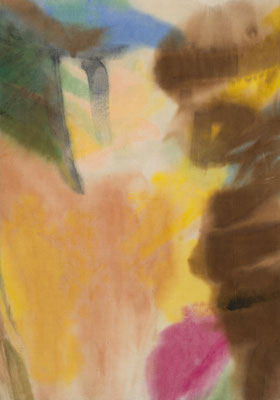 Gottfried Mairwöger, Ohne Titel, ca. 1975, Öl auf Leinen, 111 x 78 cm - Privatsammlung