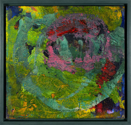 Gottfried Mairwöger, Ohne Titel, Öl auf Leinen, 48 x 45 cm - verfügbar