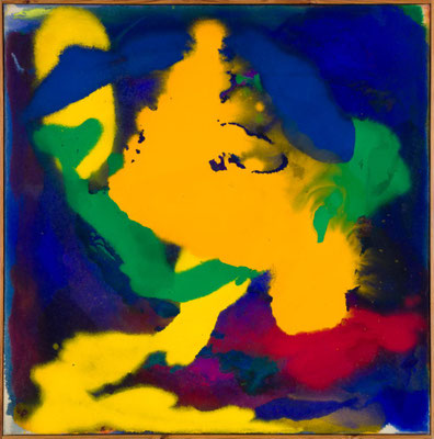 Gottfried Mairwöger, Ohne Titel, Öl auf Leinen, 100 x 100 cm - verfügbar