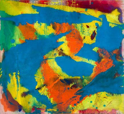 Gottfried Mairwöger, Ohne Titel, Öl auf Leinen, 106 x 115 cm - verfügbar