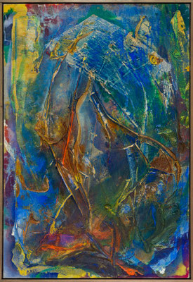 Gottfried Mairwöger, Ohne Titel, 1996, Öl auf Leinen, 110 x 75 cm - verfügbar
