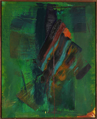 Gottfried Mairwöger, Reichenstein, 1994, Öl auf Leinwand, 147 x 120 cm - die KUNSTSAMMLUNG des Landes OÖ