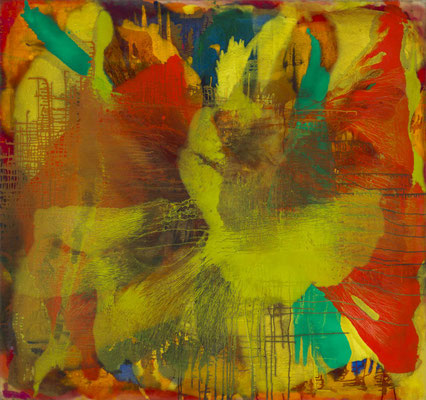 Gottfried Mairwöger, Ohne Titel, Öl auf Leinen, 159 x 150 cm - verfügbar