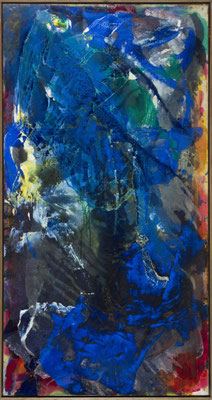 Gottfried Mairwöger, Ohne Titel, Öl auf Leinen, 156 x 81 cm - verfügbar