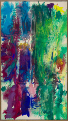 Gottfried Mairwöger, Ohne Titel, 1996, Öl auf Leinen, 81 x 146 cm - verfügbar