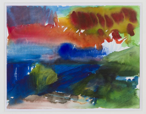 Gottfried Mairwöger, Ohne Titel, Aquarell auf Papier, 39 x 49 cm - verfügbar