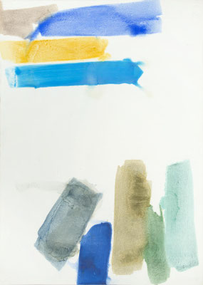 Gottfried Mairwöger, Ohne Titel, Öl auf Papier, 88 x 62 cm - verfügbar