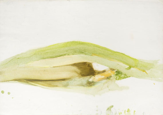 Gottfried Mairwöger, Lucca V, 1976, Öl auf Papier, 62 x 88 cm - verfügbar
