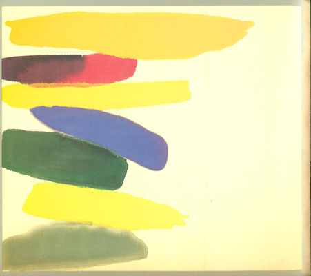 Gottfried Mairwöger, Ohne Titel, 1978, Öl auf Leinen, 136,5 x 254 cm - Sammlung Johnson Wax Company, USA