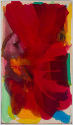 Gottfried Mairwöger, Ohne Titel (Sri Lanka), Öl auf Leinen, 237 x 137 cm - verfügbar