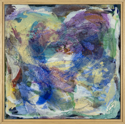 Gottfried Mairwöger, Ohne Titel, Öl auf Leinen, 98 x 98 cm - verfügbar