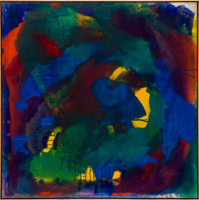 Gottfried Mairwöger, Ohne Titel, Öl auf Leinen, 100 x 100 cm - verfügbar