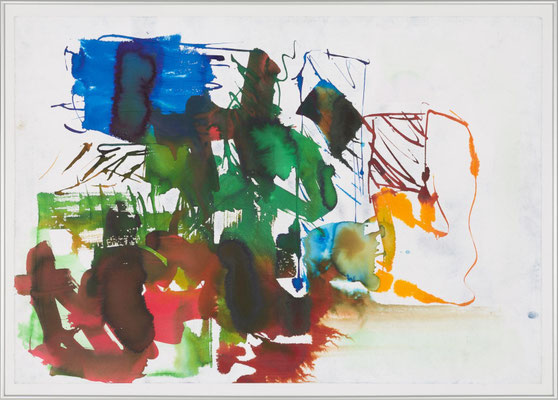 Gottfried Mairwöger, Ohne Titel, Aquarell auf Papier, 70 x 100 cm - verfügbar