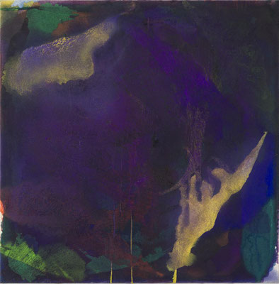 Gottfried Mairwöger, Ohne Titel, Öl auf Leinen, 100 x 100 cm - verfügbar (Galerie Zimmermann Kratochwill Graz)
