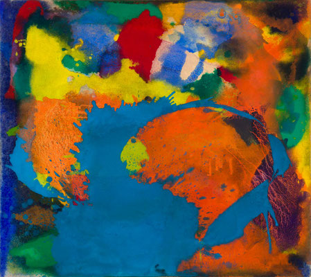Gottfried Mairwöger, Ohne Titel, Öl auf Leinen, 109 x 100 cm - verfügbar