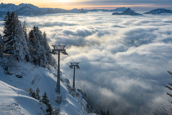 zurück unter die hochnebeldecke - rotenflue