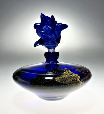 Ada Loumani, Ahmed Loumani, Valbonne, verre soufflé, studioglas, vase, malerei, flakon, Glaskunst, blownaway