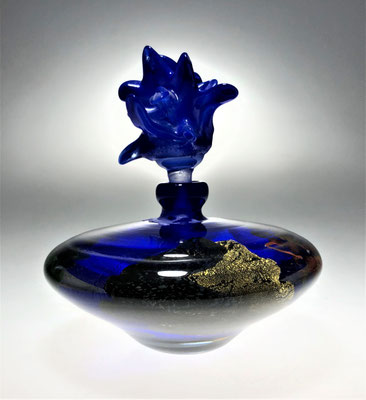 Ada Loumani, Ahmed Loumani, Valbonne, verre soufflé, studioglas, vase, malerei, flakon, Glaskunst, blownaway