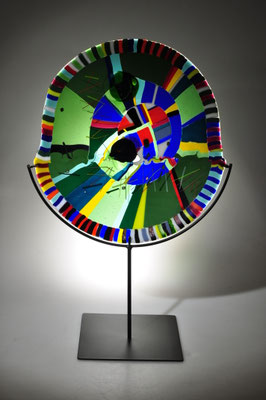 Winston Doull, Fusing, Schale, Teller, Studioglas, Glaskunst, handmade