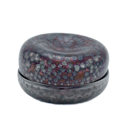 Isgard Moje-Wohlgemuth, Studioglas, Glaskunst, Glasschmuck, Gefäß, Vase, Oxyde, Gold