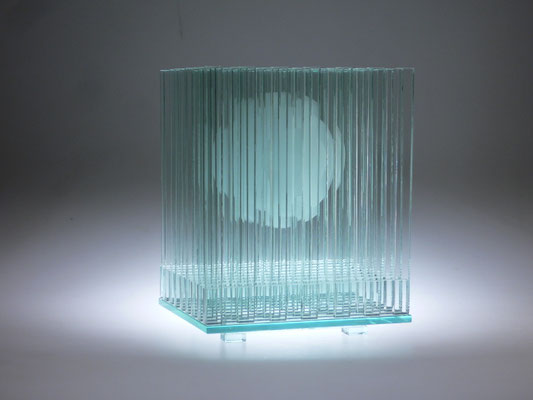 Anatolij Grischko, Glaskunst, Malerei, Skulptur, Floatglas, Objekt, Klarglas