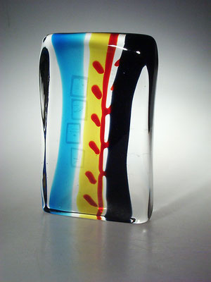 Wolfgang Mussgnug, Studioglas, Glaskunst, Skulptur, Murano. Zanetti, hotglass, blownaway, handmade, nördlingen