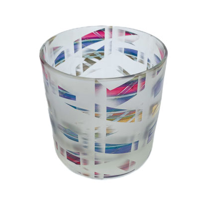 Isgard Moje-Wohlgemuth, Studioglas, Glaskunst, Glasschmuck, Gefäß, Vase, Oxyde, Gold