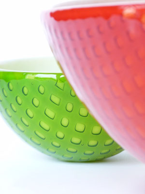 Michaela Klein, Studioglas, Hotglas, blownaway, Schale, Teller, Funktion, Colour