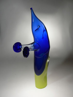 Jiri Suhajek, Studioglas, Glaskunst, Skulpturen, Prag, Praha, geblasenes Glas, blown glass, sculpture