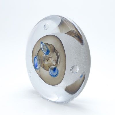 Jörg Hanowski, Studioglas, Paperweight, Lichtskulpturen, Flamework, Unikat, Neon