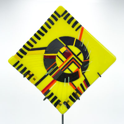 Winston Doull, Fusing, Schale, Teller, Studioglas, Glaskunst, handmade