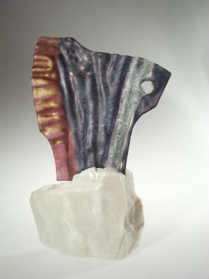 Tina Grunert, Fusing, Slumping, Figur, Studioglas, Glaskunst, Plastik, Bonn