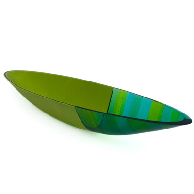 Frank van den Ham, Fusing, Studioglas, Glaskunst, Schale, Vase, Skulptur, Niederlande, Slumping