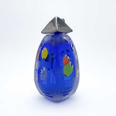 Fernando M. Agostinho, Flaskon "Maison", Studioglas, Glaskunst, Kunsthandwerk