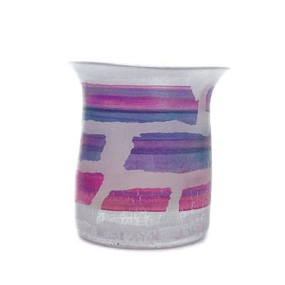 Isgard Moje-Wohlgemuth, Studioglas, Glaskunst, Glasschmuck, Gefäß, Vase, Oxyde, Gold