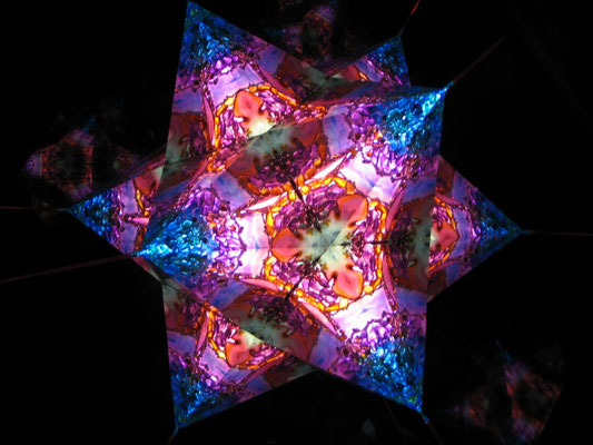 KaRleidoskop, Glaskunst, Kaleidoskop, Vexierspiel, Farbe, Kinetik